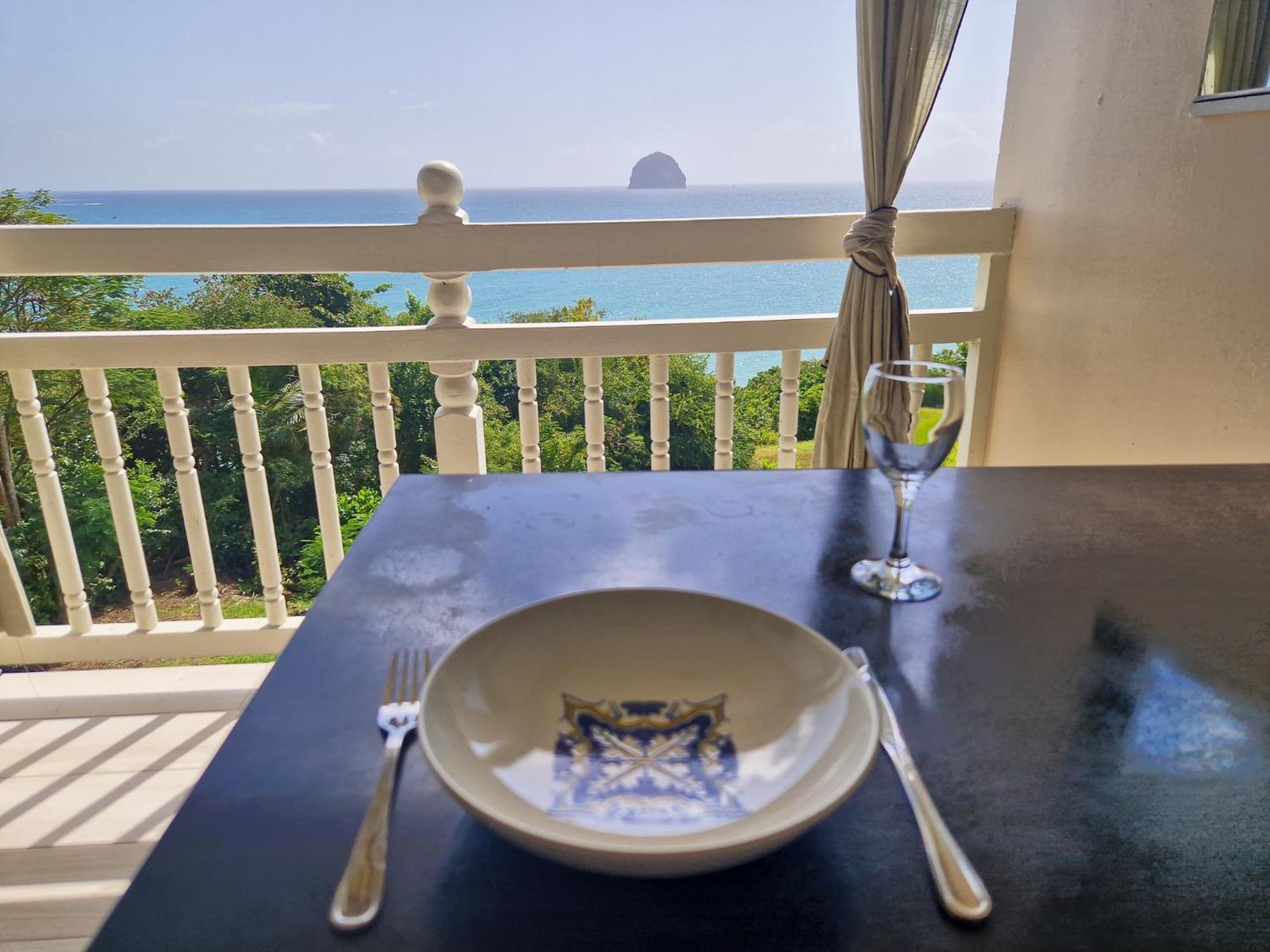 Appartement Terrasse Vue Mer Et Piscine Ле-Діаман Екстер'єр фото